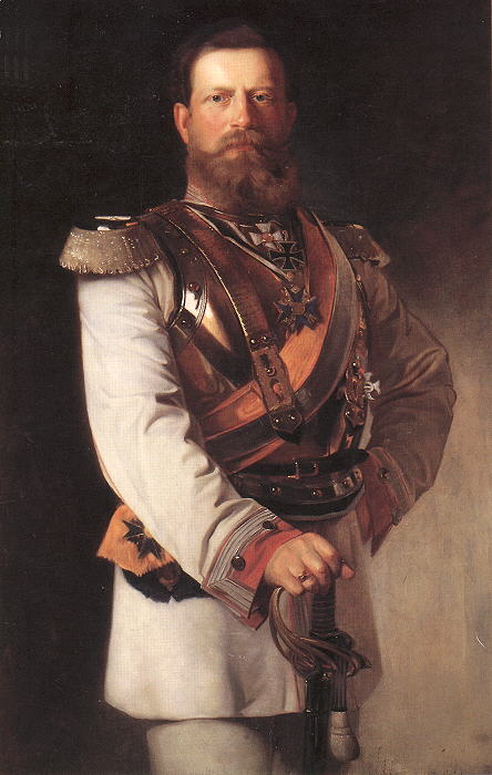 Re Friedrich Wilhelm I Prussia Portrait Knobelsdorff ungarico a2 LW 119 